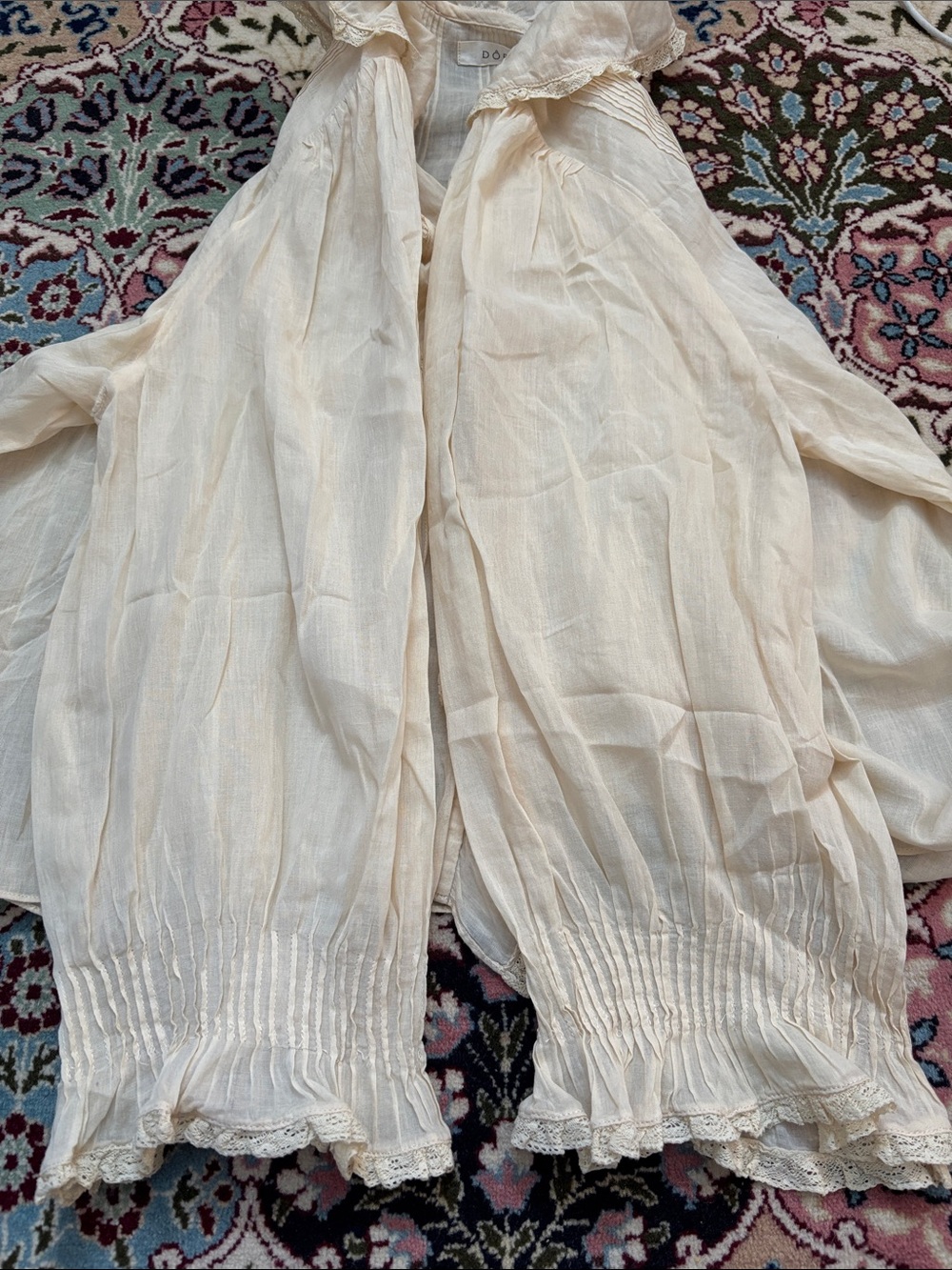 Doen Pintucked Ruffled Top - Picture 10 of 16